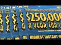 Download Lagu 13 of the New $250,000 For Life Lottery Tickets!!
