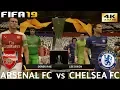 FIFA 19 (PC) Arsenal vs Chelsea | UEFA EUROPA LEAGUE FINAL | 29/5/2019 | 4K 60FPS