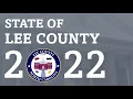 State of Lee County NC 2022