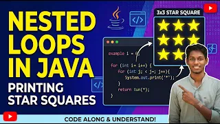 Java Nested Loops Explained Print 3 3 Star Pattern Step by Step