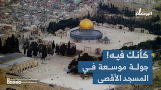 كأنك فيه جولة تعريفية موسعة في المسجد الأقصى المبارك 