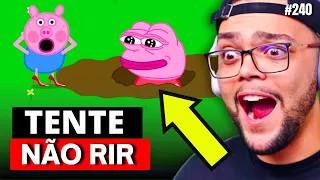 TENTE NÃO RIR com a PEPPA PIG DA ZUEIRA  240 ( Redublagem Well Cardoso )