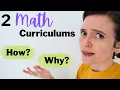 HOW and WHY I Use Multiple Math Curriculums Homeschool Math