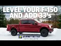 Ford F-150 2 Leveling Kit - Add 33 s