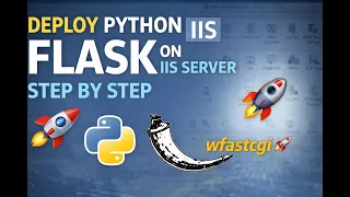Deploy Python Flask Application on IIS Server Step by Step wfastcgi IIS Deployment Tutorial