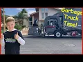 Follow Curotto-Can Garbage Truck With Roman - And Garbage Truck Song