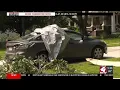 Heavy storm damage seen in Storm Lake but no major injuries have been reported