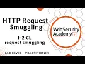 Lab H2 CL request smuggling