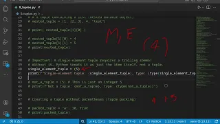 Python Prep 26 Tuple Mastery - Packing Unpacking and the Famous One-Line Swap