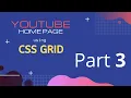 Responsive Layout CSS Grid Practical Tutorial Responsive SideBar Part 3