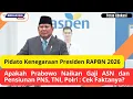 Download Lagu PIDATO PRESIDEN RAPBN 2025: APAKAH PRABOWO NAIKAN GAJI ASN, PENSIUNAN TNI, POLRI 2025/2026?