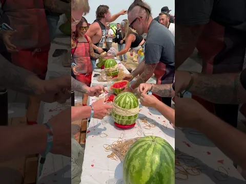 Watermelon vs Rubber Bands