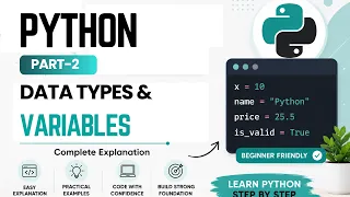 Python Variables and Data Types Tutorial in Hindi Python Course Part 2
