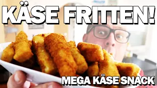 REZEPT: FRIED CHEESE BALLS  - FRITTIERTE KÄSEBÄLLCHEN - schnell und einfach selber machen. 