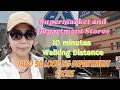 Walking Distance Department Stores