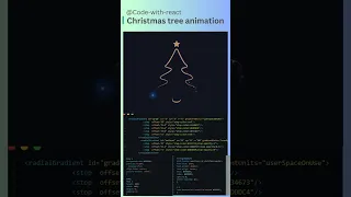 Creating a Christmas Tree in HTML CSS JavaScript