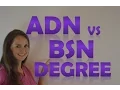 ADN vs BSN What is the Difference between Associates Bachelors Degree in Nursing