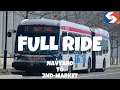 SEPTA 2016 NOVABUS LFS Artic on route 17 FULL RIDE