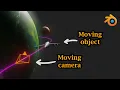Follow A Moving Object Through Moving Camera Advanced Follow Path Camera Settings In Blender