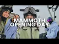 Opening Day at Mammoth Mountain skiing and snowboarding