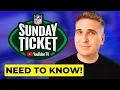 NFL Sunday Ticket 3 Things to Know Before You Sign Up
