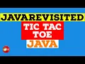 Java Project - How to Create a Tic Tac Toe Games