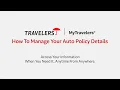 Simplify Your Auto Insurance Updates with MyTravelers
