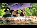 Download Lagu Solo camping hujan deras. Bermalam dan berburu ikan di tepian sungai