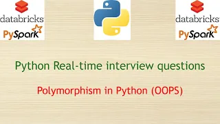 Python Real-time interview Questions - Polymorphism in Python OOPS