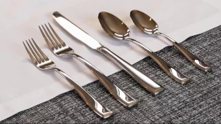 Oneida 89-piece Fine Flatware Set Service for 12 on QVC