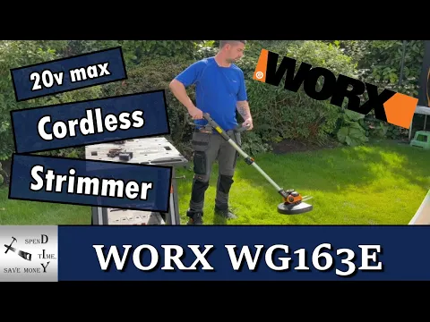 Download MP3 WORX WG163E 18V (20V MAX) Cordless Grass Trimmer/strimmer with Command Feed Assembly and Review