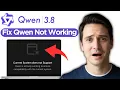 How to Fix Qwen 3 8 Not Working 2026 Step By Step Guide