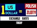 American Dollars to Polish Zloty Exchange Rates Today 22 June 2024 POLAND