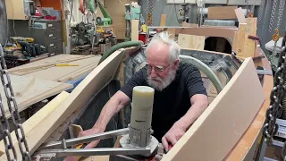 15 Mar 2023  Swinging the tiller.