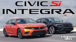 2023 Acura Integra vs Honda Civic Si - Worth the 10k Difference