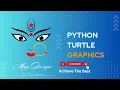 Maa Durga - The Divine Warrior Python Turtle Drawing