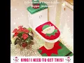 Snowman Santa Toilet Seat Cover Ecommerce dropshoping