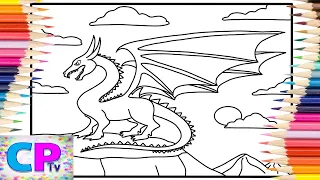 Dragon on the Mountain on IPad coloringpagestv Clarx Harddope - Castle NCS Release