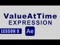 Value At Time Expression l After Effects Expression Training Lesson 9