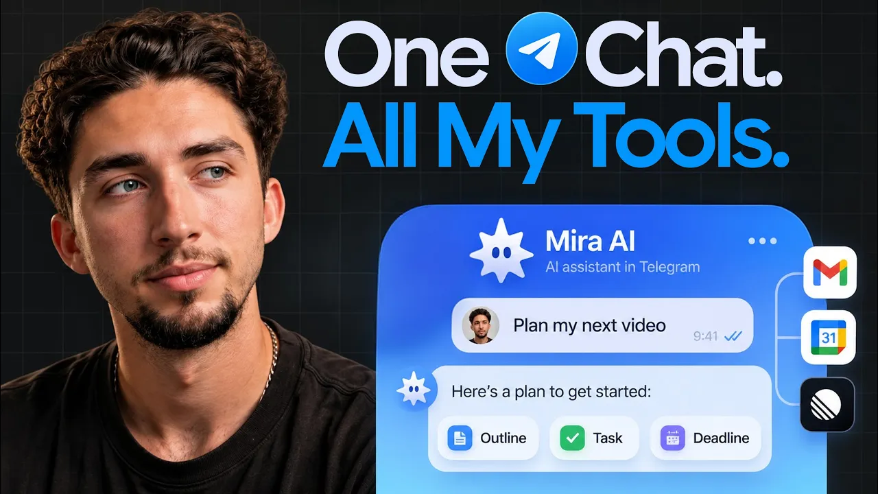 This AI Assistant Lives Inside Telegram (Mira AI)