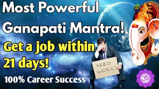 get the job immediately most powerful ganapati mantra for successful career 108 times maha mantra