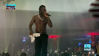 burna boy performs