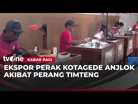 Ekspor Perak Terdampak Perang Timteng, Pesanan Menurun