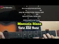 Lagu Kunci Gitar MANUSIA BIASA - Yovie \u0026 Nuno | Aku memang Manusia Biasa