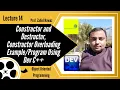 What is Constructor Overloading Urdu Hindi Lecture 14