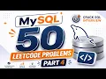 LeetCode SQL 50 Problems Set 4 10 SQL Interview Questions MySQL