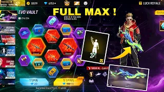 New Evo Vault Event Parafal Full Max  | New Evo Vault Event | Evo Gun Exchange Token | Ff New Event