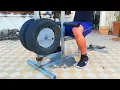Awesome Homemade How To Make Lat Pulldown Machine And Landmine For Gym At Home