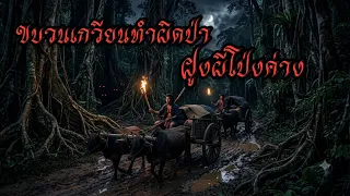 ขบวนเกวียนทำผิดป่า ในดงผี #เล่าเรื่อง #เล่าเรื่องผี #horror 