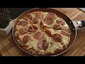 Download Lagu Sem Forno, Sem Ovo e Sem Leite | Pizza de Frigideira | Fácil e Rápido